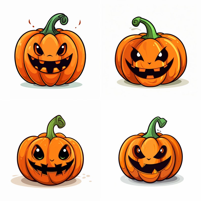 Jack O Lantern Tattoo Design, Jack O Lantern face svg, Halloween Tattoos, Halloween Tattoo Flash, PNG, Cute & Scary image 2