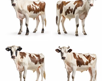 Cow Tattoo Design, Cow PNG, Cow Print PNG, Tattoo Flash, Digital Download