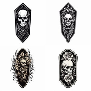 Coffin Tattoo Images  Browse 1451 Stock Photos Vectors and Video   Adobe Stock