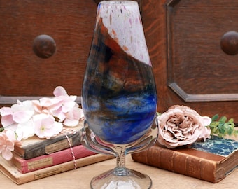 ヴィンテージ カメイ ガラスの花瓶 - Etsy 日本