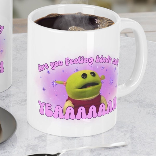 Nanalan Are you Feeling Mad Mug, Wer ist das wunderbare Mädchen, Meme Trend Viral Lustiges Shirt, Shirt Kanadische Cartoons Kid, könnte sie irgendein niedlicher sein