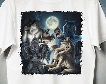 Wolf Ripping Shirt, Meme Funny Shirt, Sitting Wolf, Gift for Friend, Offensive Gifts shirts, Alpha Wolf, Emo Shirt, Werewolf, Literally me