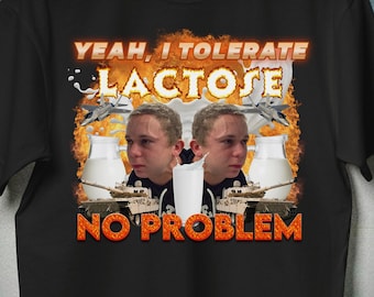 I Tolerate Lactose Shirt, Lactose Tolerant Shirt, Lactose Intolerant Sweatshirt, Lactose Free, Oddly Specific Shirt, IBS Shirt, Gift For Her