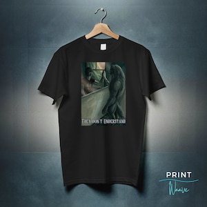 Wolf Ripping Shirt Meme Funny Shirt, Oddly Specific, Literally me, Offensive Gifts shirts, Gift for Best Friend, Alpha Wolf Literally Me Black