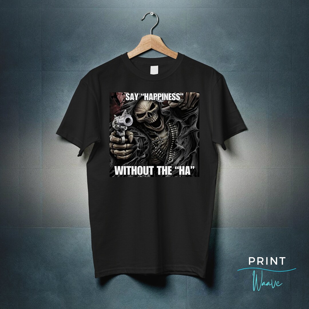 Evil Skeleton Shirt Meme , Funny Sarcastic Ironic, Grim Reaper Meme