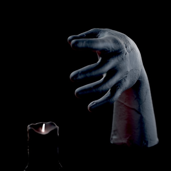 Talk to me Hand movie - 3d Model to Print  - Hablame horror film