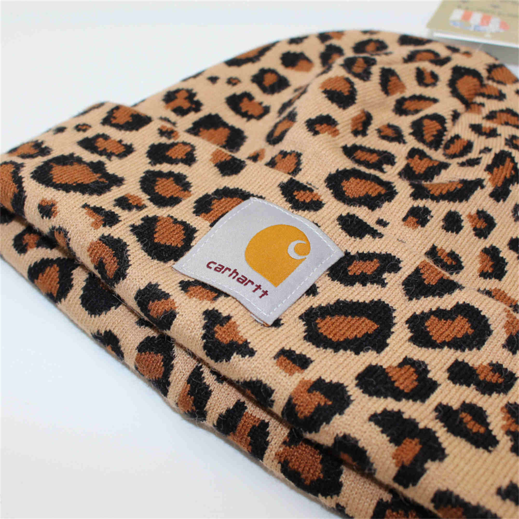 Repurposed Beanie Leopard Print TAN – merakisalonboutique