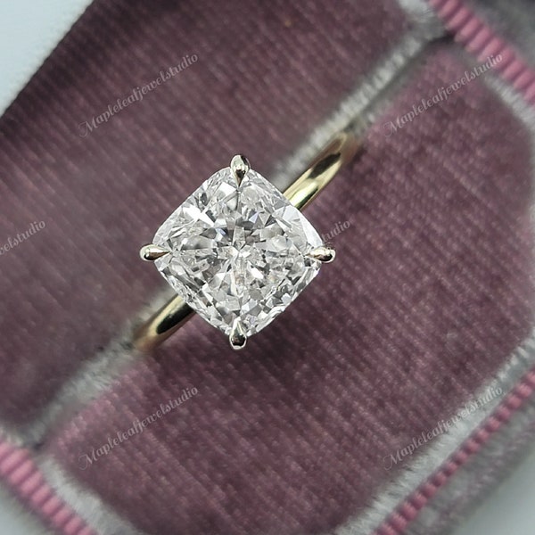 2.5 Carat Moissanite Wedding Rings Etsy