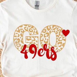 49ers svg, 49ers leopard svg,Go 49ers svg, 49ers Football Svg,49ersvg, Mascot, School, svg, dxf, eps, png, pdf, sublimation, cut file, htv,