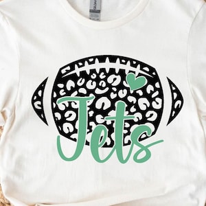 Jets svg, Jets Leopard svg, Go Jets svg, Jets Fußball svg, Jetsvg, Maskottchen, Schule, svg, dxf, eps, png, pdf, Sublimation, geschnittene Datei, htv, vecto