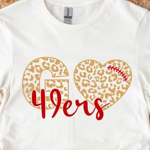 49ers svg, 49ers leopard svg,Go 49ers svg, 49ers Football Svg,49ersvg, Mascot, School, svg, dxf, eps, png, pdf, sublimation, cut file, htv,