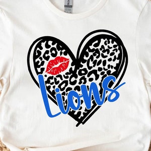 Lions svg, Lions leopard svg,Go Lions svg, Lions Football Svg,Lionsvg, Mascot, School, svg, dxf, eps, png, pdf, sublimation, cut file, htv,