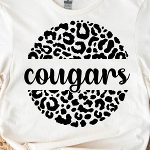 Cougars svg, Cougars leopard svg,Go Cougars svg, Cougars Football Svg,Cougarsvg, Mascot, School, svg, dxf, eps, png, pdf, sublimation, cut f