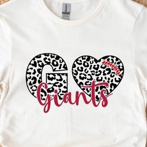 Giants svg, Giants leopard svg,Go Giants svg, Giants Football Svg,Giantsvg, Mascot, School, svg, dxf, eps, png, pdf, sublimation, cut file,