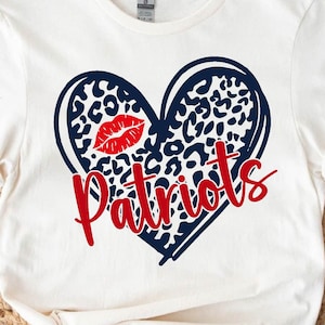 Patriots svg, Patriots leopard svg,Go Patriots svg, Patriots Football Svg,Patriotsvg, Mascot, School, svg, dxf, eps, png, pdf, sublimation,