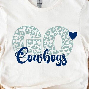 Cowboys svg, Cowboys Leopard svg, Cowboys svg, Cowboys Fußball svg, Cowboysvg, Maskottchen, Schule, svg, dxf, eps, png, pdf, Sublimation, Schnitt f