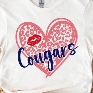 Cougars svg, Cougars leopard svg,Go Cougars svg, Cougars Football Svg,Cougarsvg, Mascot, School, svg, dxf, eps, png, pdf, sublimation, cut f