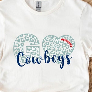 Cowboys svg, Cowboys Leopard svg, Cowboys svg, Cowboys Fußball svg, Cowboysvg, Maskottchen, Schule, svg, dxf, eps, png, pdf, Sublimation, Schnitt f