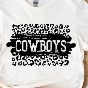 Cowboys svg, Cowboys leopard svg, Go Cowboys svg, Cowboys Football svg, Cowboysvg, Maskottchen, Schule, svg, dxf, eps, png, pdf, sublimation, cut f
