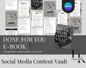 Ultimate Social Media Content Vault | Master Resell Rights and Private Label Rights | Digital Marketing Guide MRR