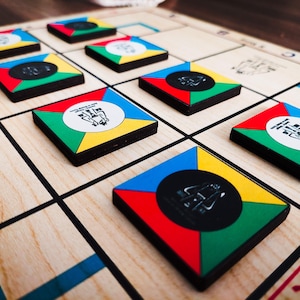 RENGE、トルコのボードゲーム、2人用ボードゲーム、新しい戦略ゲーム、ユニークなゲーム、bilge-akil mind and strategy gamesによって設計