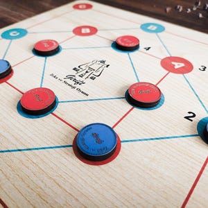 GİRİFT、トルコのボードゲーム、2人用ボードゲーム、新しい戦略ゲーム、ユニークなゲーム、bilge-akil mind and strategy gamesによって設計、