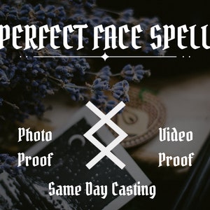 PERFECT FACE SPELL - Increase Your Beauty Spell, Beauty Spell, Beautiful Face Spell, Attraction Spell, Obsession Spell, White Magic