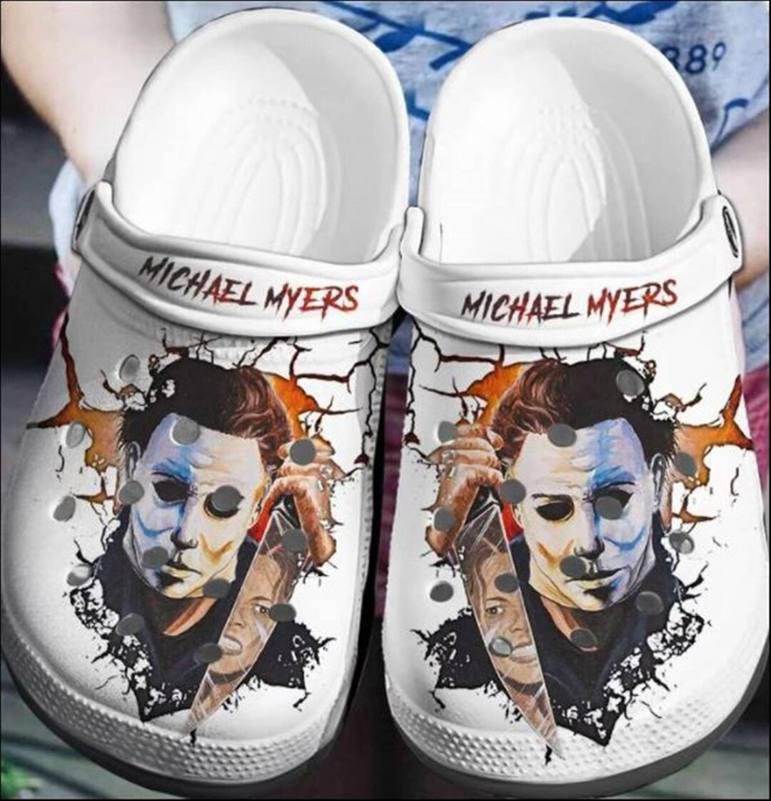 Michael Myers Shoes Halloween Shoes Horror Characters Etsy