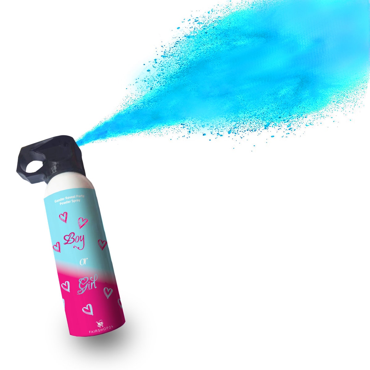 Gender Reveal Spray Fire Extinguisher Powder Cannon Blaster Boy or Girl