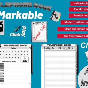 Könnte beinhalten: Eine digitale Benutzeroberfläche für eine "Telefonbuch"-Anwendung mit einem A-Z-Index, persönlichen Datenfeldern und E-Mail-Listenfunktion. Die Oberfläche verfügt über einen Hochformatmodus und voll verlinkte Schaltflächen.
