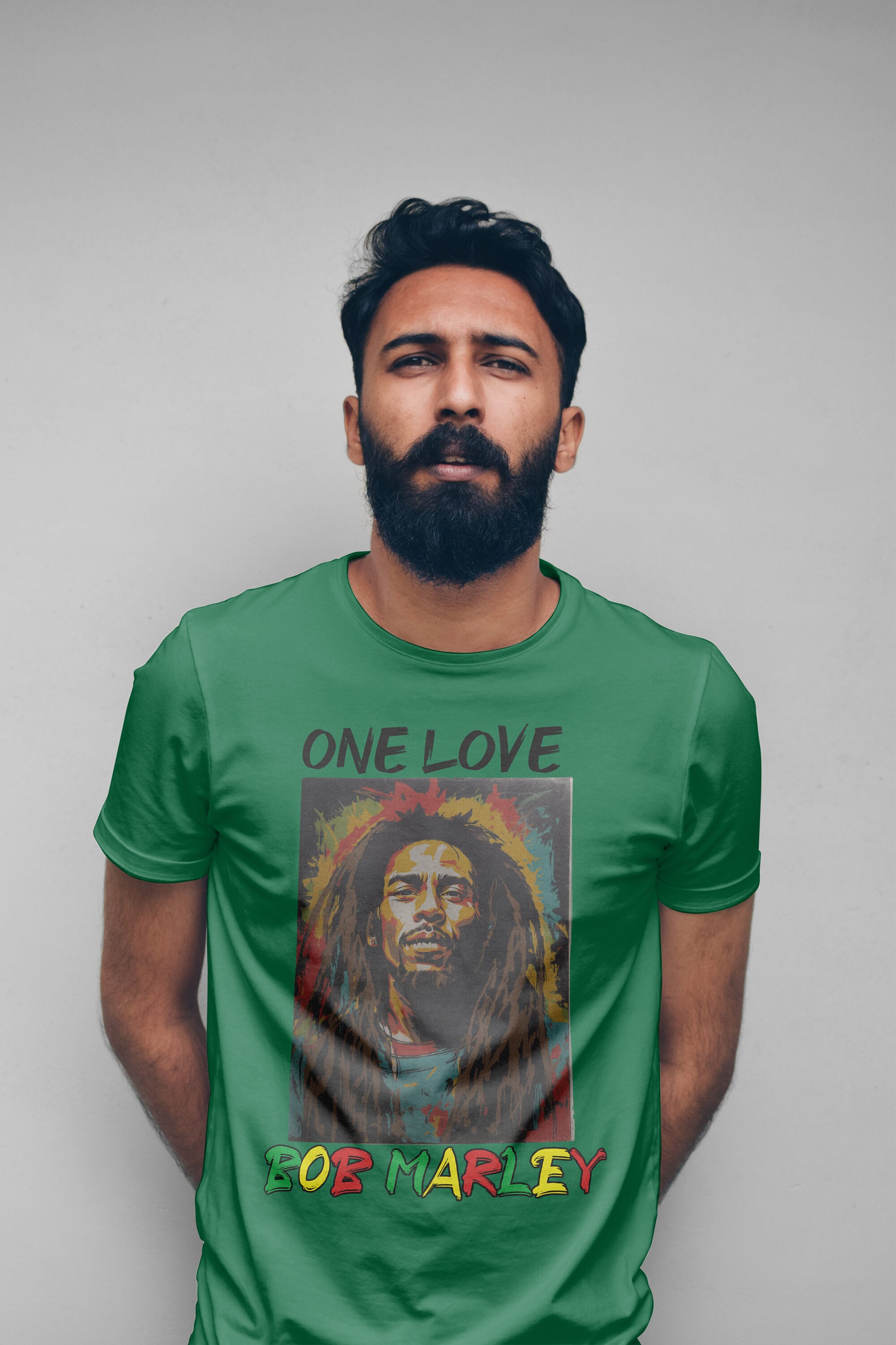 Bob Marley T-shirt, One Love T-shirt, Men
