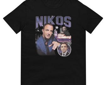 T-shirt bootleg unisex Nikos Aliagas vintage style année 90