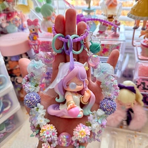 Taschenanhänger, Taschenanhänger mit blind Box Schriftzeichen Emma Molinta cinnamoroll sanrio