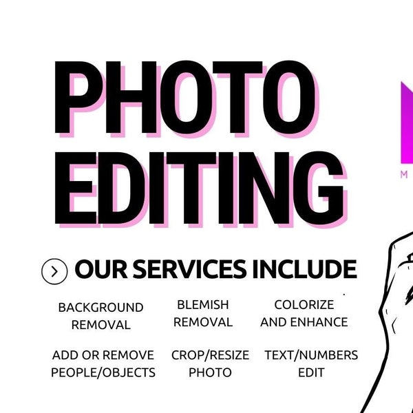 Photo Editing Service, Custom Photo editing, Photoshop service, Wedding photo editing services, Remove people from photos, photo restoration