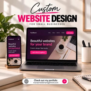 Aangepast websiteontwerp, bestemmingspagina, volledige configuratie
