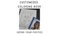 Personalized Photo Coloring Book: Custom Keepsake Gift