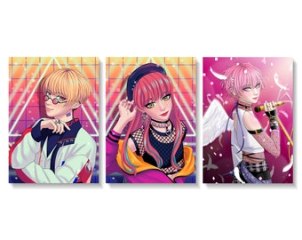 Paradox Live | Dear Vocalist Fan Art Prints｜BAE | Hajun | Anne | Lumiere | RE-O-DO