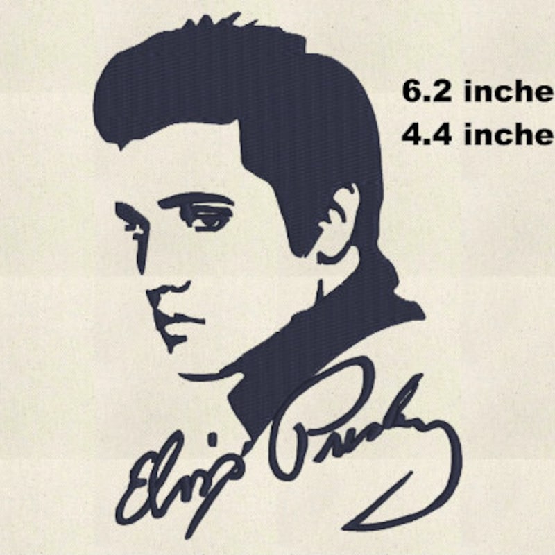 Elvis Silhouette - Etsy