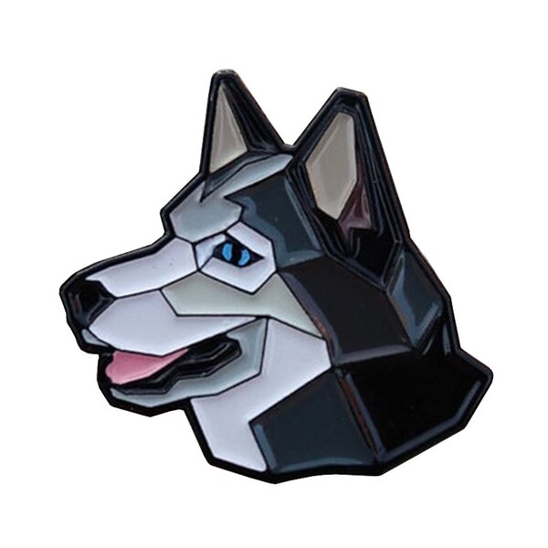 Husky Pin Etsy