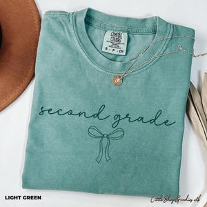Comfort Colors® Zweite Klasse Lehrer Shirt, 2. Klasse Lehrer Shirt, 2. Klasse T-Shirt, Zweite Klasse TShirt, Grundschule, Lehr-T-Shirt