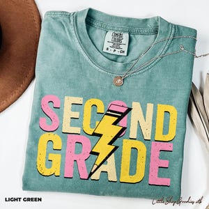 Comfort Colors® Zweite Klasse Lehrer Shirt, 2. Klasse Lehrer Shirt, 2. Klasse T-Shirt, Zweite Klasse TShirt, Grundschule, Lehr-T-Shirt