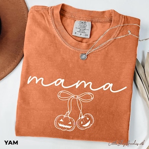 Halloween Mama Shirt Comfort Colors®, Mom Halloween Tee, Spooky Mom Tee, Halloween Shirt, Pumpkin Mama Shirt,Spooky Halloween Mama