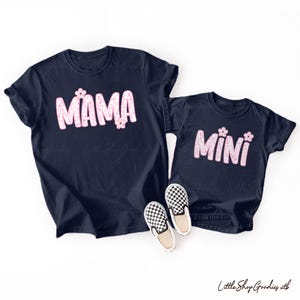 Matching Mommy and Me Shirt, Mama Mini Shirt, New Mom Shirt, Mama Mini Matching Shirt, Mother and Daughter Outfits, Mama Shirt, Mini Shirt