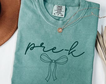 Comfort Colors® Pre-K Lehrer-Shirt, Pre-K Squad, Vorschul-Crew, PreK Lehrer-Shirt, Pre-K Lehrer-Team-T-Shirt