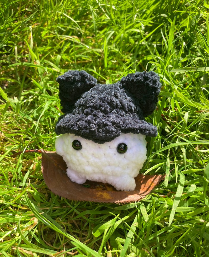 Champignon d'Halloween au crochet - Etsy France