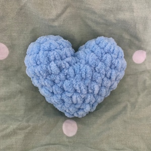 Crochet Heart Plush