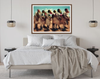 No.005 Dance into Womanhood - Fine art unframed giclée or poster print (A0, A1, A2)