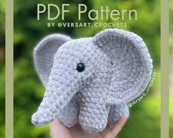 Crochet Baby Elephant PDF Pattern