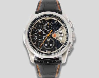 Men’s Chronograph Watch - The Balmoral - Limited Edition Wrist Watch - The Perfect Gift For Christmas