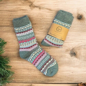 Vegans Gifts - Warm Winter Bamboo Socks Eco-Friendly, Thick, Donates to Homeless